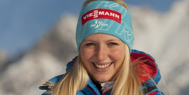 Lisa Hauser Im Weltcup Einsatz Kitzbuhel