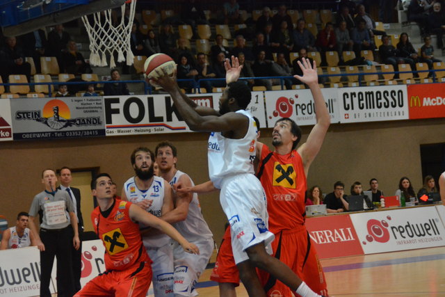 Rakeem Buckles waren 19 Punkten abermals bester Werfer der Redwell Gunners