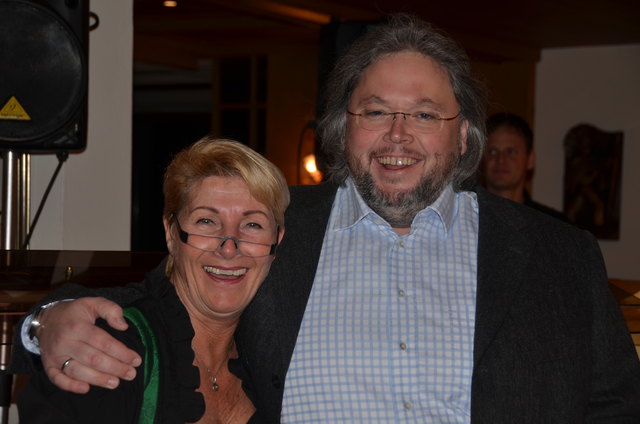 Irene Hartleb (Hotel Happy Stubai), Bernhard Ott (Weingutt Ott) | Foto: Stubaier Gletscher