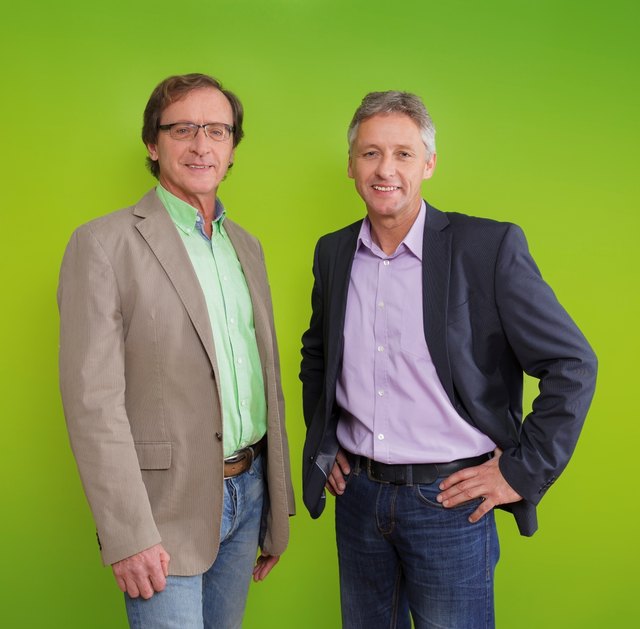 Der Grüne Wahlkreis-Spitzenkandidat Walter Friedrich mit Landtags-Spitzenkandidat Lambert Schönleiter | Foto: KK
