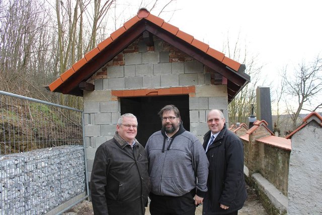 Obmann des Verschönerungsvereines Stadtrat Josef Strobl, Geschäftsführer Bernd Strahammer und Bürgermeister Alfred Pohl. | Foto: Böhm