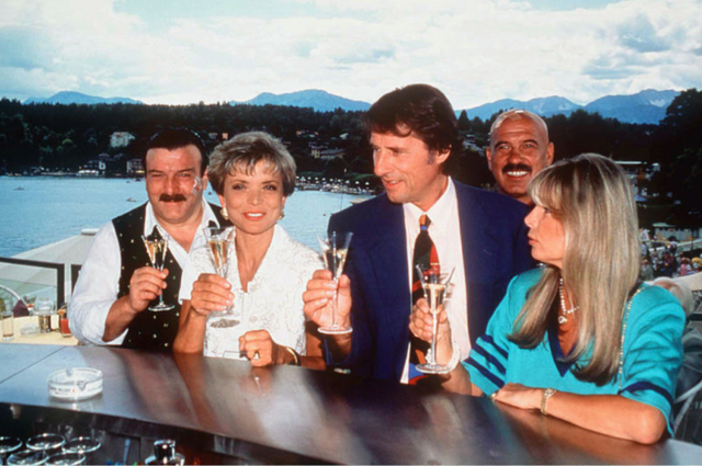 Die große Zeiten: Adi Peichl, Uschi Glas, Udo Jürgens, Otto Retzer und Christine Schuberth (v.l.) | Foto: Lisa Film