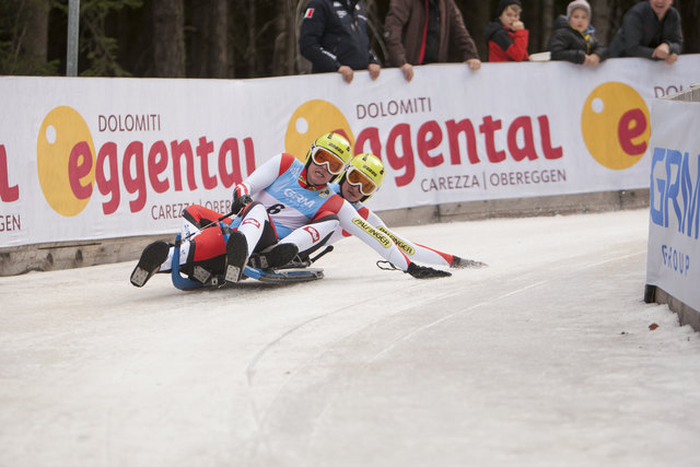 Rupert Brüggler und Tobias Angerer rasten zur Silbermedaille. | Foto: TRV/Chris Walch