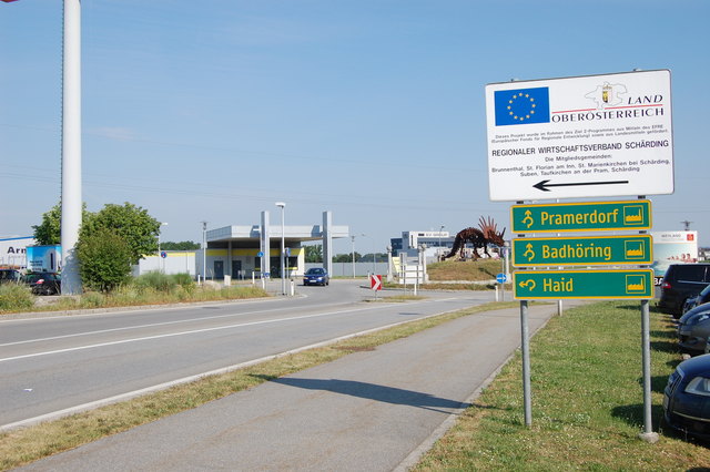 Auch bestehende INKOBAs, wie jener in St. Florian, können in den Wirtschaftspark Innviertel eingegliedert werden. | Foto: Ebner