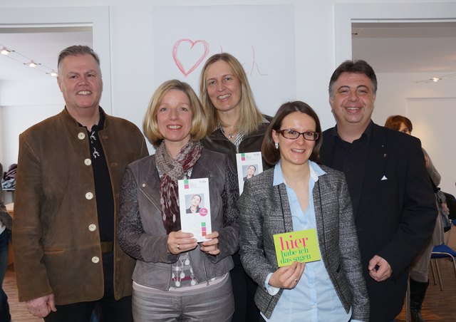 Harald Gaßler, Karin Eiwan (AMS), Sigrid Petschko-Jenewein, Petra Schindlegger (fbz), Bgm. Peter Padourek