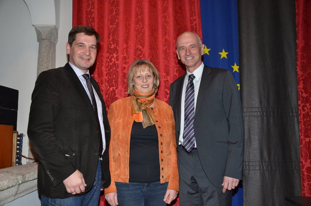 Werner Krammer, Eva Zankl und Franz Hofleitner | Foto: Magistrat