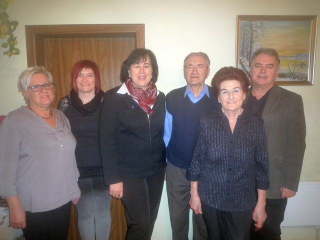 Edith Stuberegger, Doris Brunner, Juliana Günther, Walter und Elfriede Brunner, Dieter Fischböck | Foto: Gemeinde