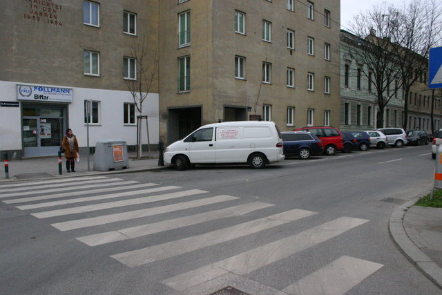 Kein Schrägparken mehr möglich in zukunft