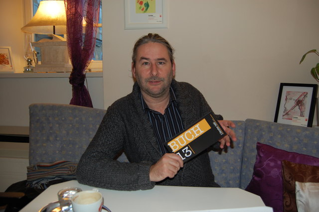 Gerald Eschenauer setzt sich mit "BUCH13" für die Kärntner Literatur-Szene ein