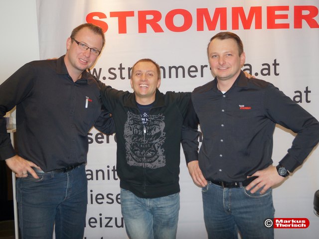 Team Strommer - Johannes Strommer, Markus Therisch und Manfred Strommer. (Foto: Markus Therisch)