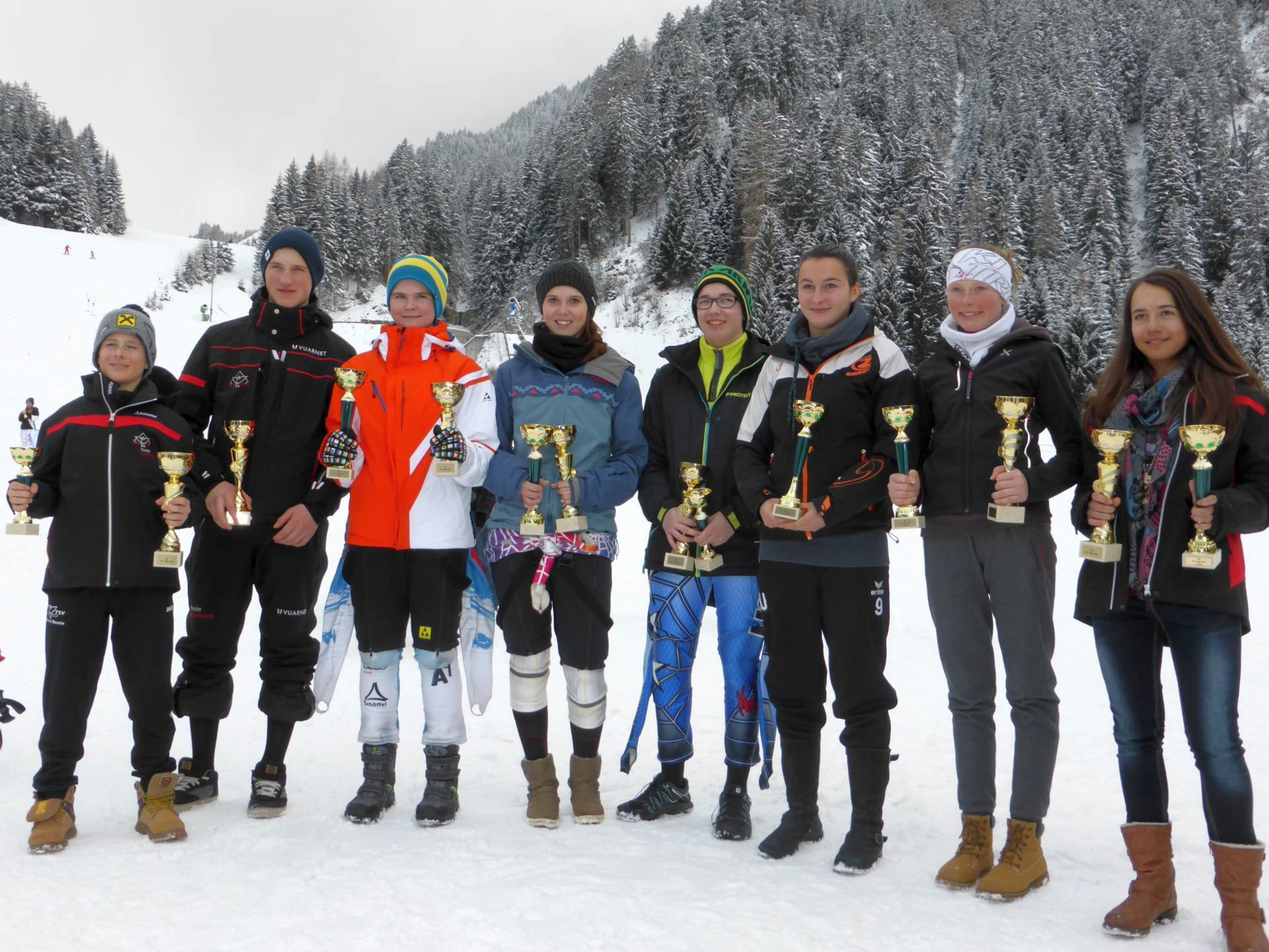 Der SVElbigenalp veranstaltete zwei BezirkscupRennen Reutte