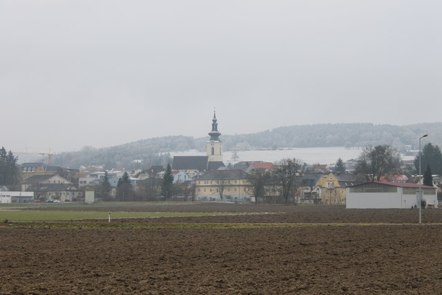 Die Engerwitzdorfer Felder reichen tief in das Gallneukirchner Zentrum hinein.