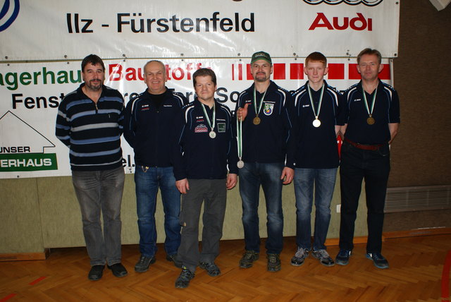 Die erfolgreichen Vorauer Bogenschützen bei den Steirischen Meisterschaften in Hainersdorf