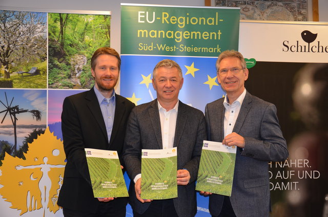 Lasse Kraack, Peter Tschernko und Karl Schober (v.l.) wollen die Region weiterentwickeln.