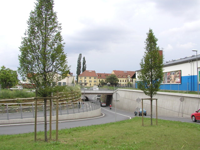 Die Unterführung in der Alten Poststraße: Auch hier hatte die EU im Rahmen von URBAN II (2000-2006) ihre "Hände im Spiel": Insgesamt kostete das Projekt 4,2 Millionen Euro, 500.000 davon kamen aus Brüssel. | Foto: Stadt Graz