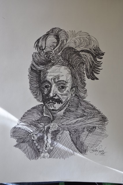 Tusche von Bettina Strejcek 2015