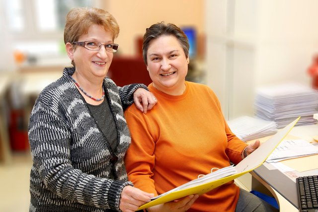 Maria Neuhofer (li.) hat ihre Vorgesetzte Gertrude Eggl für den Complemento vorgeschlagen.
Bildquelle: gespag (honorarfrei) | Foto: gespag