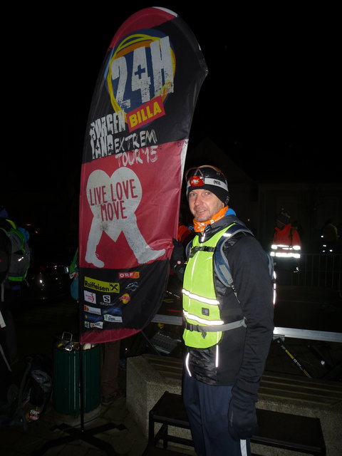 Bertl Radowan aus Rohrbach (Bezirk Mattersburg) möchte die 120 Kilometer laufend zurücklegen (so gut es halt geht)