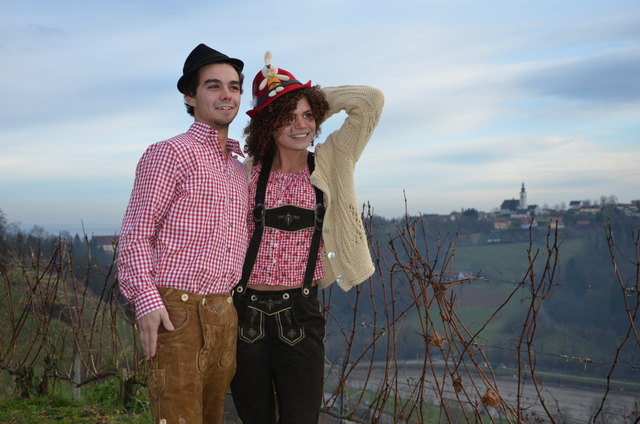 Die jungen Leute sind bereits für den ball in Silberberg gerüstet | Foto: Foto: Wallner