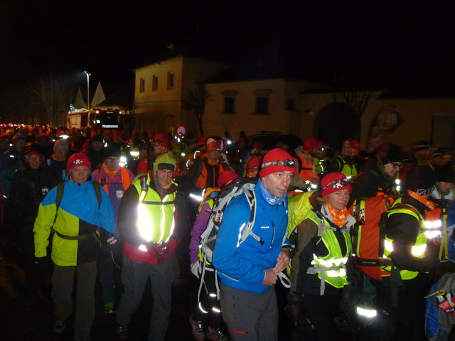 Und los geht's... 120 Kilometer in maximal 24 Stunden!