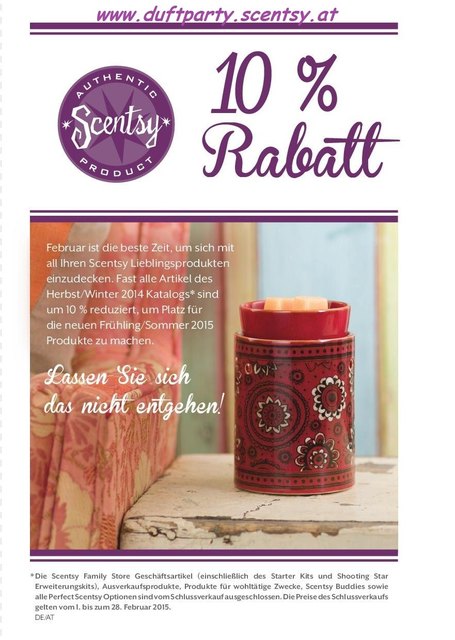 www.duftparty.scentsy.at | Foto: Scentsy Fragrance