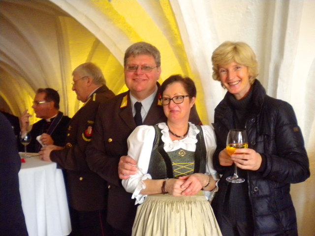 FF-ABI M.Greil und Pfarrsekretärin Hilde GABER-DANKE