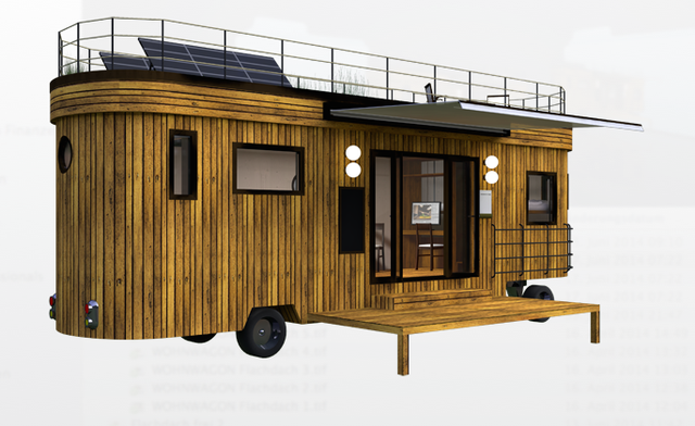 Wohnwagon - die autarke, mobile Wohneinheit mit 25 Quadratmetern Wohnfläche | Foto: Theresa (feinripp OG)