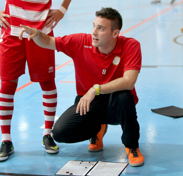 Die Marschrichtung für die kommenden Jahre gibt Futsal-Klagenfurt-Coach Edin Cosic vor | Foto: Kuess