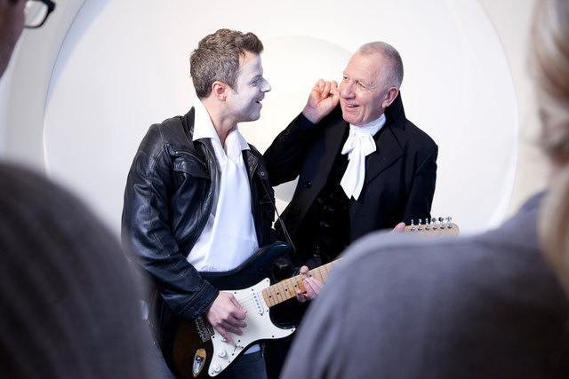 Benjamin Ulbrich und Gunther Lieder erwecken die Exponate zum Leben