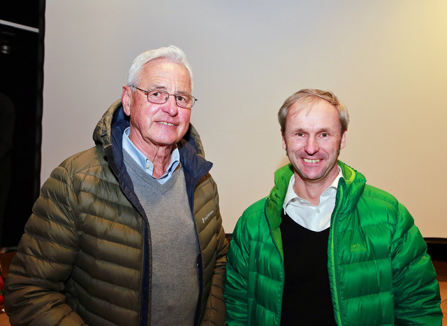 Waren auch mit dabei: Balthasar Bacher und Erich Czerny (Bgm. Krimml).