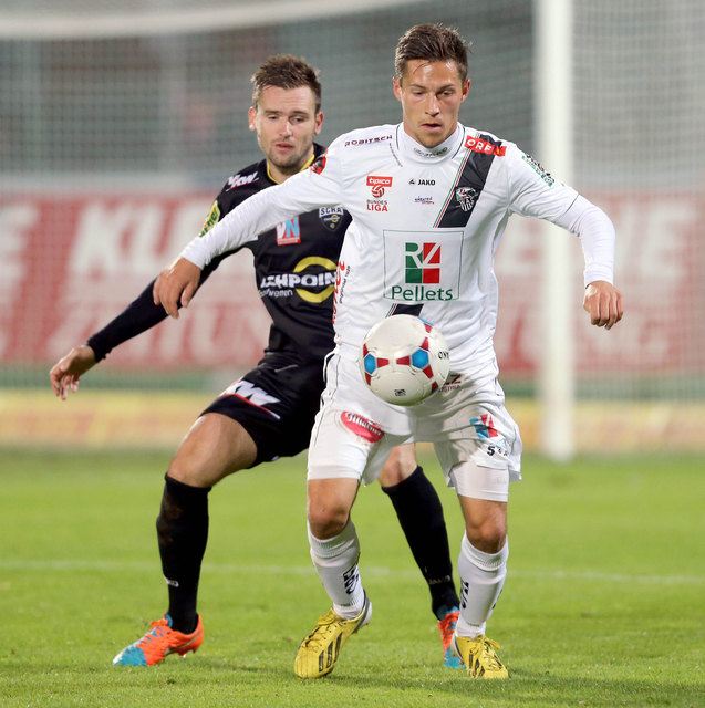 Hofft auf mehr Einsätze in der Bundesliga-Frühjahrssaison: Der Kühnsdorfer im WAC-Dress, Rene Seebacher. | Foto: Kuess
