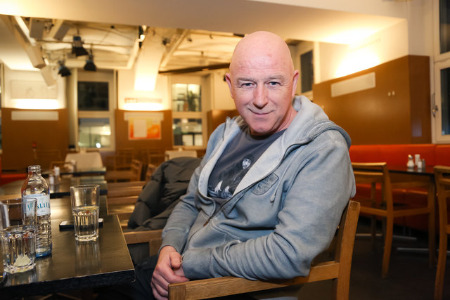 Beim bz-Talk im RadioCafe: Alexander Goebel möchte die Menschen wieder verstärkt für Kultur begeistern. | Foto: Moni Fellner