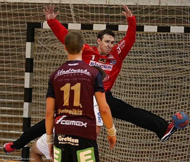 Zu oft scheiterte Leoben an St. Pölten-Keeper Jure Vran.