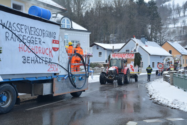 Der "Hochdruckbehälter Randegg" war das Thema des Vereins Meierhof aus Perwarth.