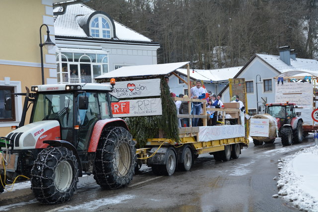 Die Landjugend Randegg machte den Song-Contest zum Thema.