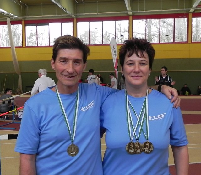 3 x Gold und 1 x Bronze