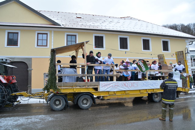 Die Landjugend Randegg machte den Song-Contest zum Thema.