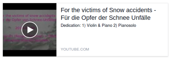 Widmung des Verein Venite ansehen: http://youtu.be/_RsczwBBq3o
