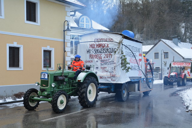 Der "Hochdruckbehälter Randegg" war das Thema des Vereins Meierhof aus Perwarth.