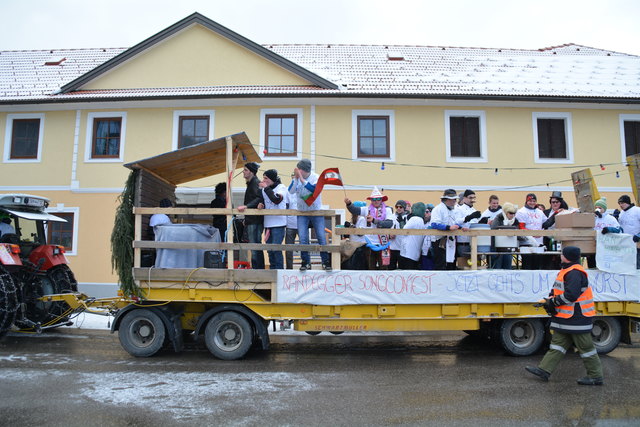 Die Landjugend Randegg machte den Song-Contest zum Thema.