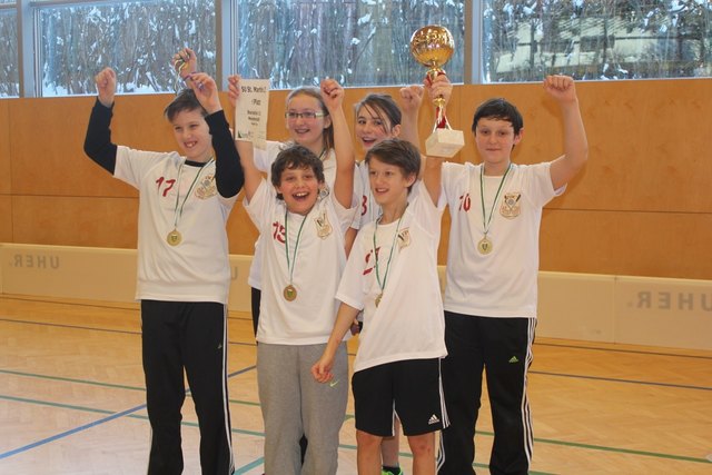 Die U-13 mit Lukas Reiterer, Johanna Streoißnig, Jakob Preiß, Miriam Rapp, Lukas Ofner und Maximilian Oswald | Foto: KK