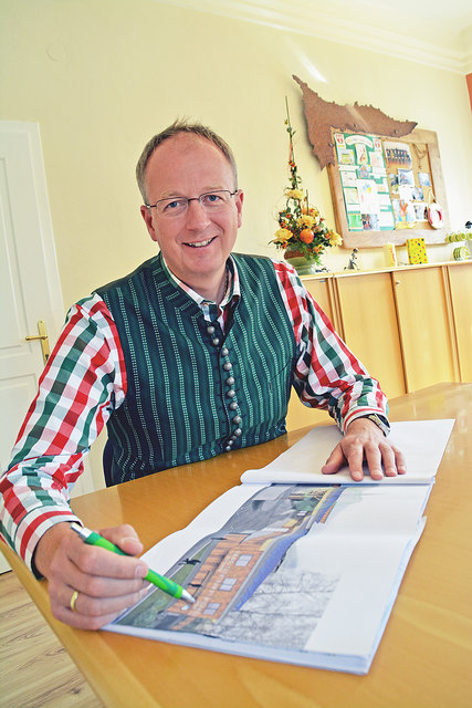 Manfred Sampl, Bürgermeister in St. Michael: "Zusammenarbeiten und zusammenhalten, so lautet unser heuriges Motto."