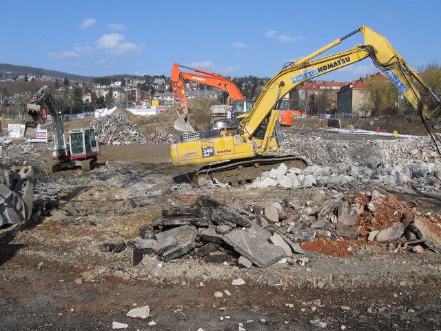 Noch ist alles Baustelle