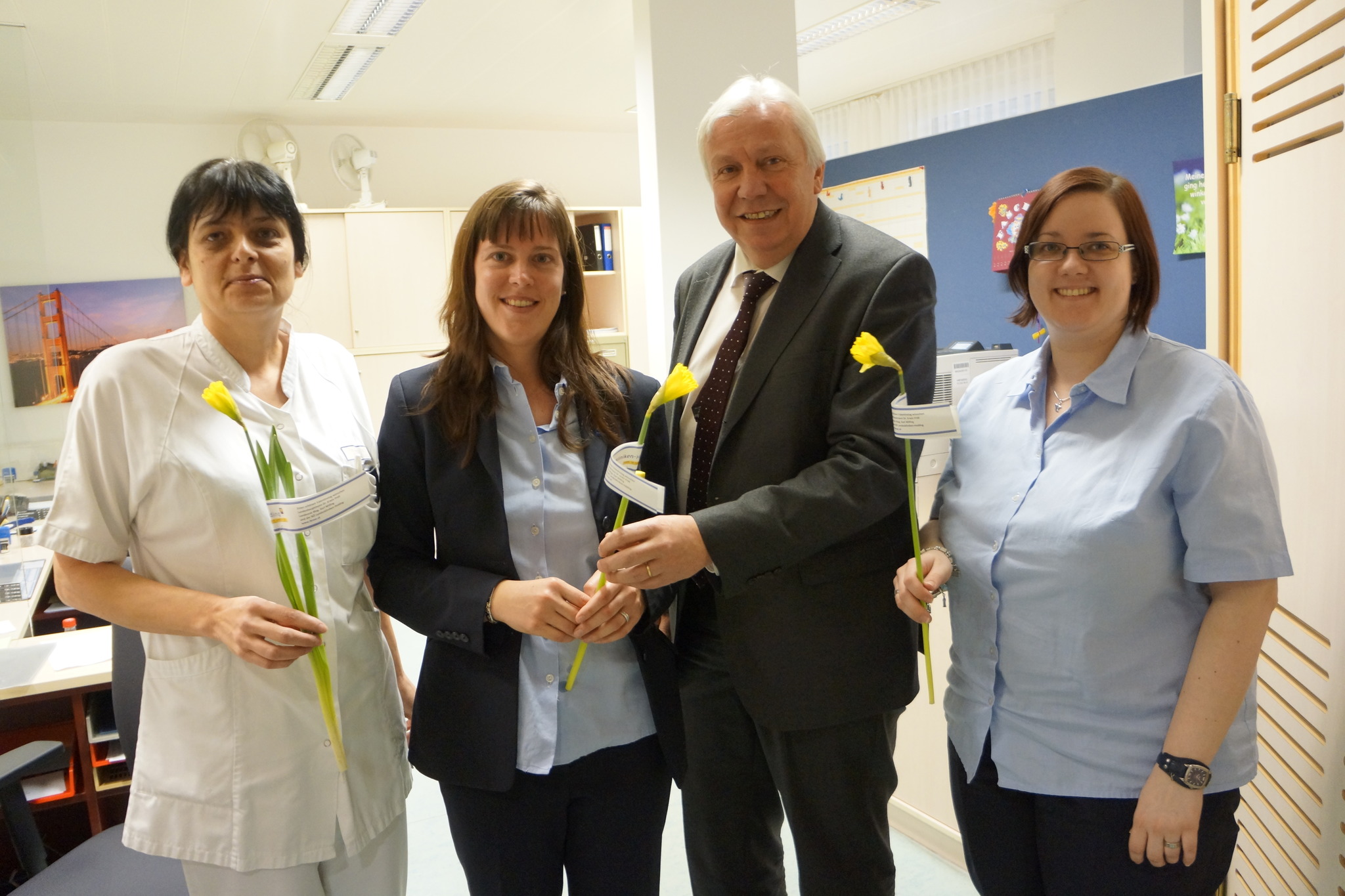 Blumen für das Amstettner Krankenhaus - Amstetten