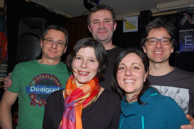 "Nuts": Roland Sommer, Doris und Johannes Gabler, Susi und Thomas Habeler