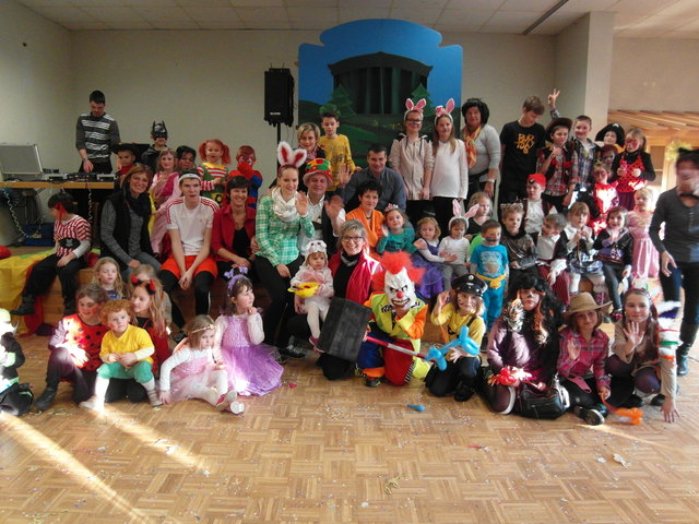 Die Kinder hatten viel Spaß beim Kindermaskenball in St. Oswald ob Eibiswald