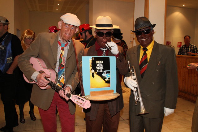 Würdig vertreten wurde der "Buena Vista Social Club" von Wolfgang und Helmut Deinhammer sowie Willi Umlauft.