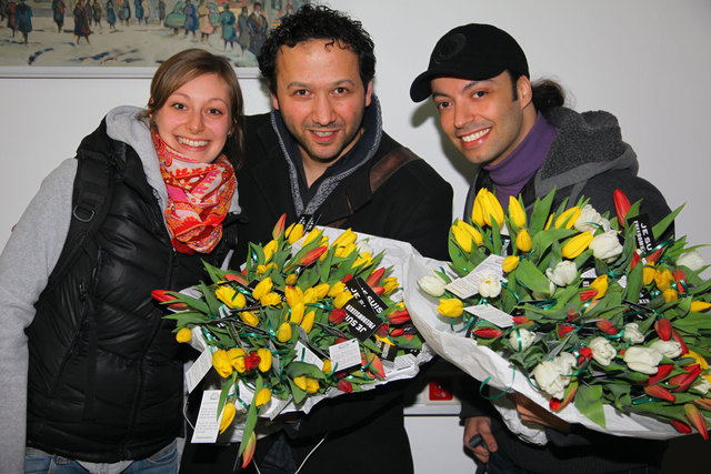 Viktoria Tipotsch, Mesut Onay und Yamen Abdul | Foto: privat
