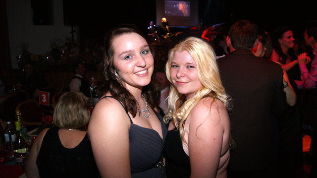 Für Nicole und Daniela Huber war es ein gelungener Ballabend.