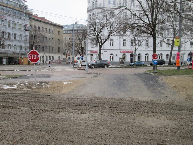 Am Tabor - Nordbahnstraße in Richtung Innstraße
